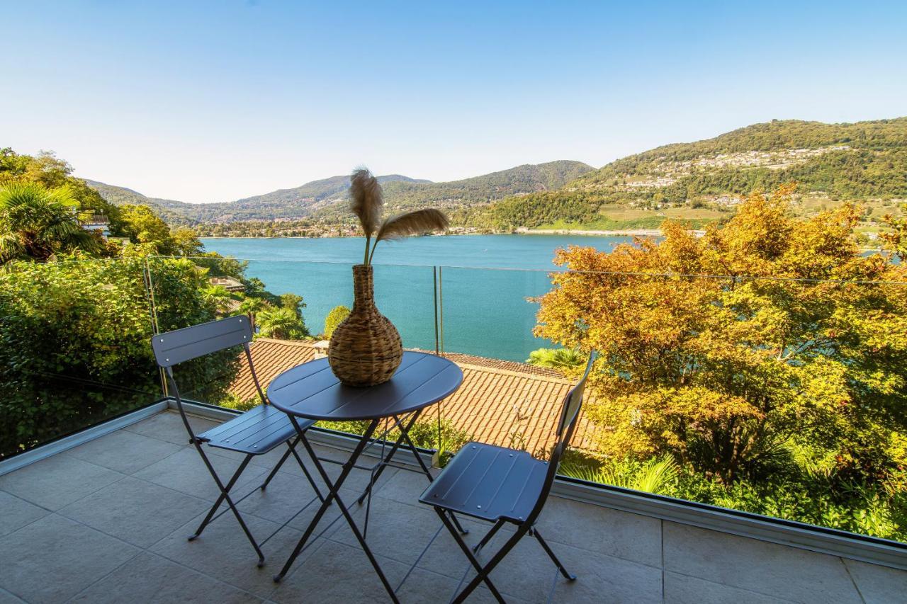 La Palma 1 By Quokka 360 - Modern Panoramic Lake View Flat Montagnola ภายนอก รูปภาพ