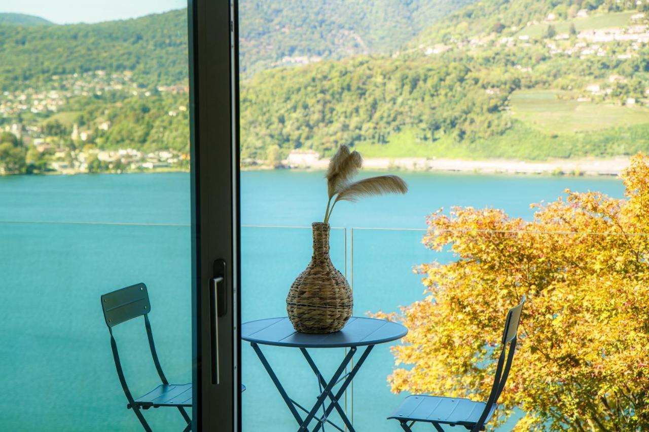 La Palma 1 By Quokka 360 - Modern Panoramic Lake View Flat Montagnola ภายนอก รูปภาพ