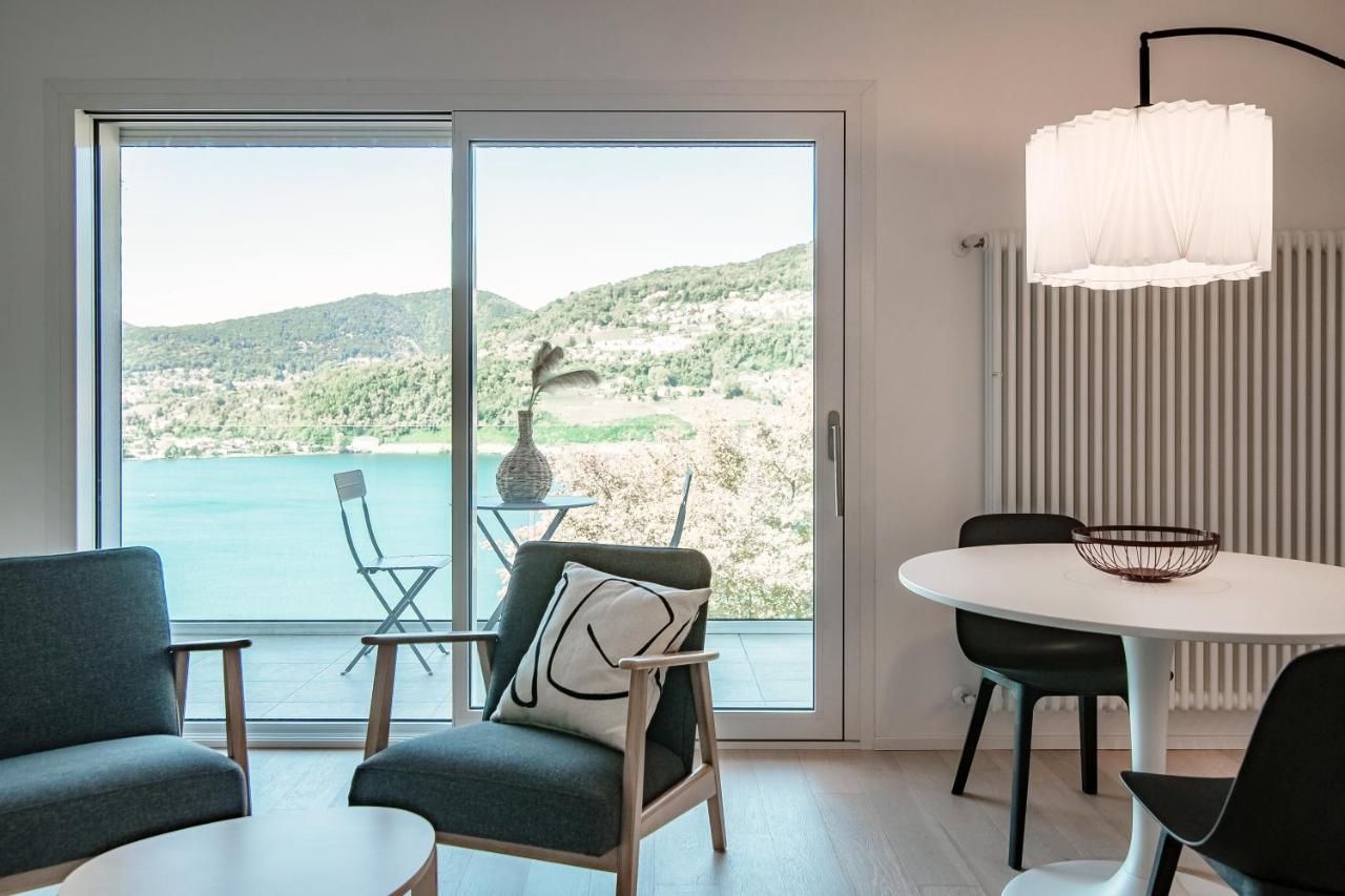 La Palma 1 By Quokka 360 - Modern Panoramic Lake View Flat Montagnola ภายนอก รูปภาพ