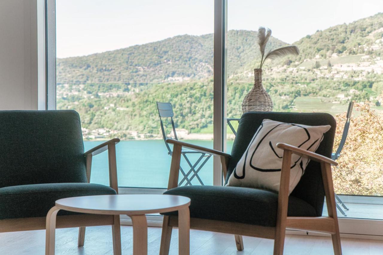 La Palma 1 By Quokka 360 - Modern Panoramic Lake View Flat Montagnola ภายนอก รูปภาพ